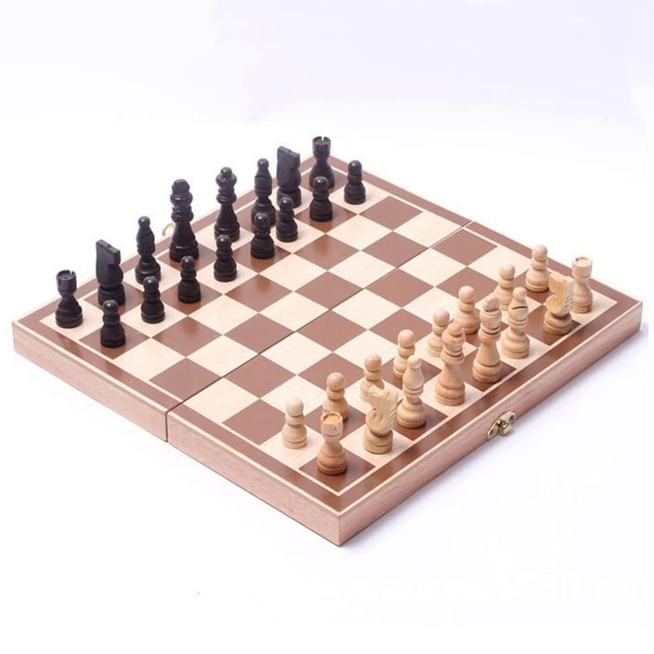 Wooden International Chess Set Board Game